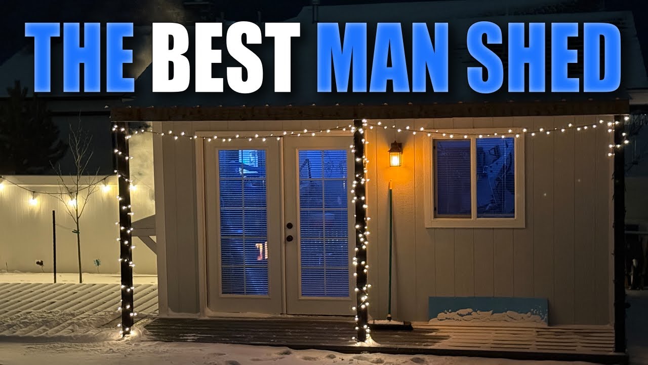 Man's Escape in the Gym Shed