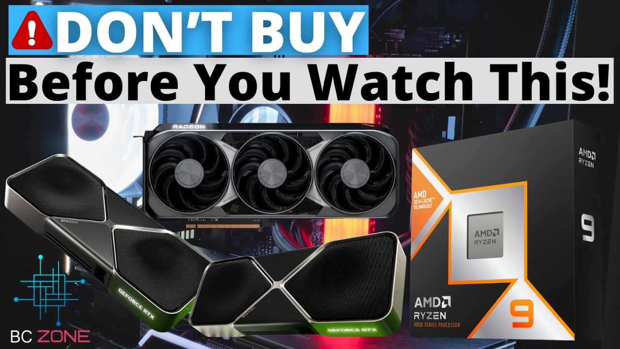 The Best GPUs for Ryzen 9 9950X3D In 2025 ✅ RX 9070 XT vs RTX 5080 vs RTX 5090
