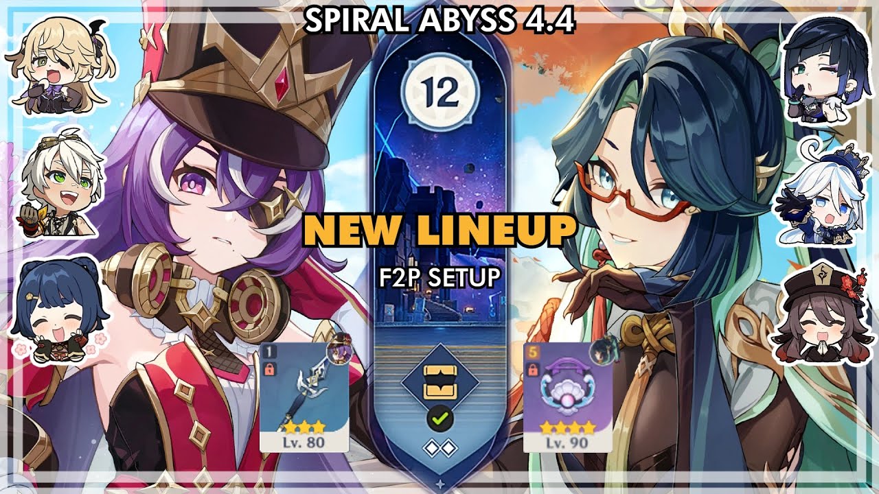 NEW 4.4 ABYSS! F2P Overload Xiangling & F2P Hu Tao + Xianyun