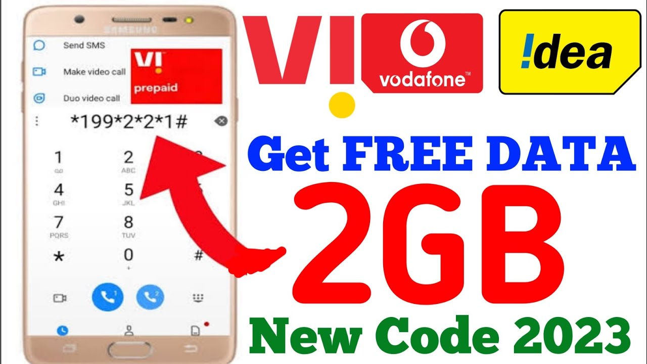 Vi 2GB Free| Vi free data code | Vi free 3GB data new code 2023 | vi free data