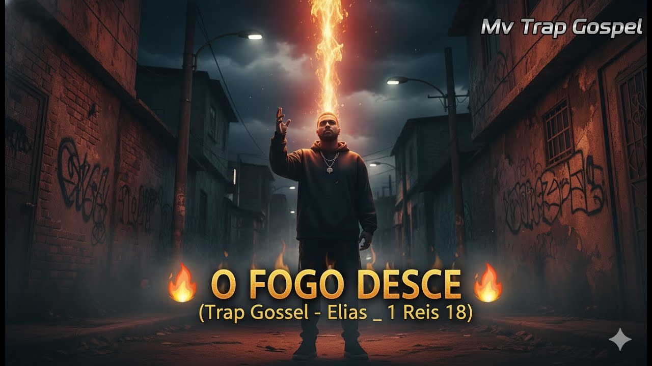 🔥 O FOGO DESCE  Trap Gospel – Elias   1 Reis 18