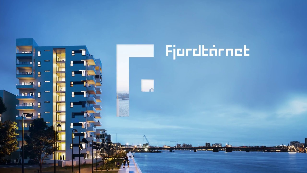 Fjordt&aring;rnet, N&oslash;rresundby - Panorama over Aalborg