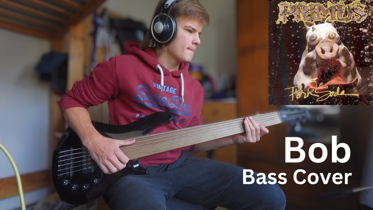 Primus - Bob - Bass Cover - Harley Benton B650FL BK