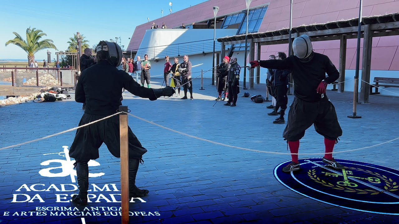 Smallsword Sparring - David Pascal (Academia da Espada) v Rui Ferreira (Espada Negra)