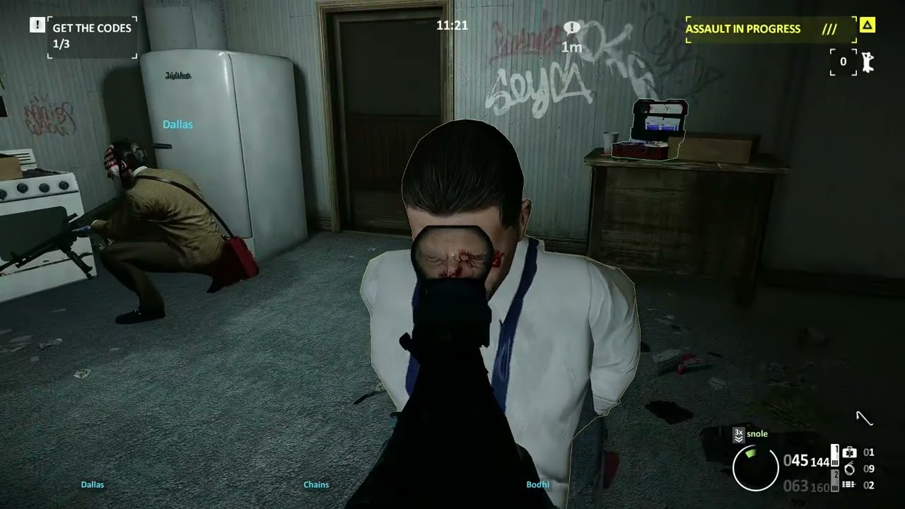 Payday 2 Undercover Deathwish. Caption Commentary