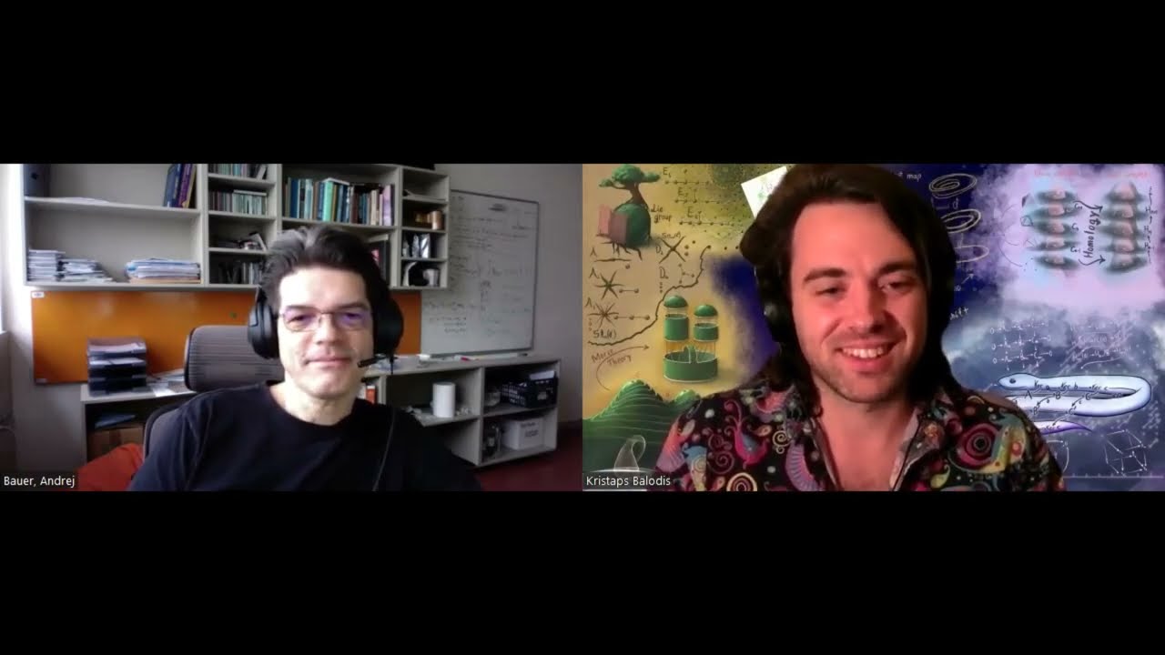 Math Talk!  Dr. Andrej Bauer on proof assistants, constructive mathematics, philosophy, and more.