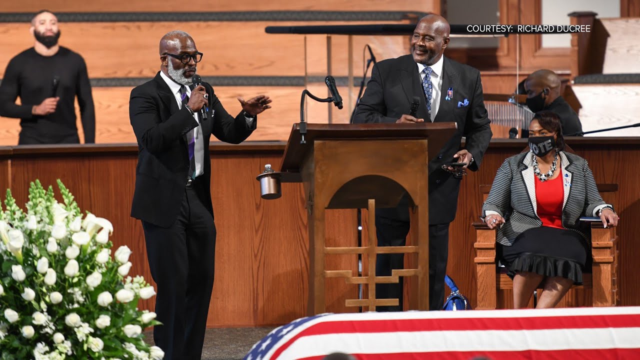Bebe and Marvin Winans perform 'Good Trouble' at John Lewis funeral