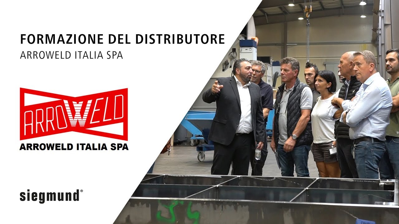 Arroweld Italia SPA visita Bernd Siegmund GmbH (formazione del distributore)