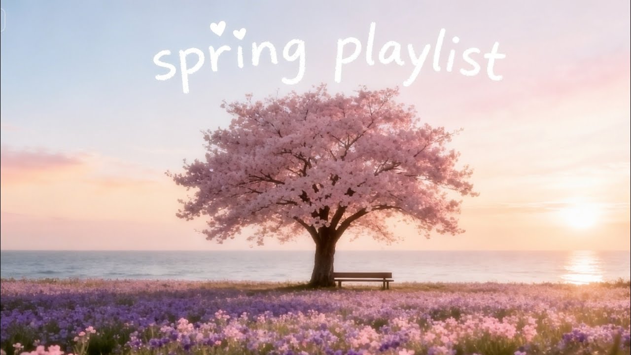 it's a spring playlist 🌸 a calm playlist for slow mornings & quiet days (study / read / write)