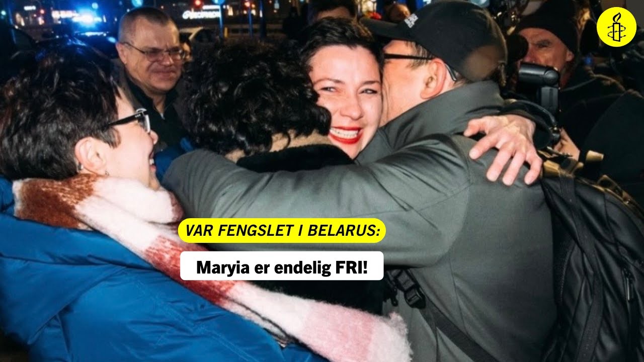 Belarus: Maryia Kalesnikava er fri 💛