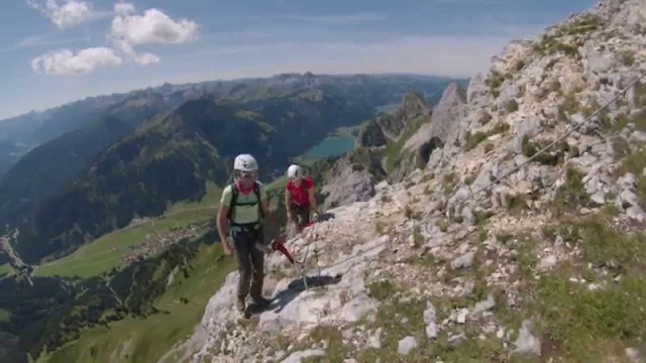 K&ouml;llenspitze Klettersteig  S&uuml;dsporn