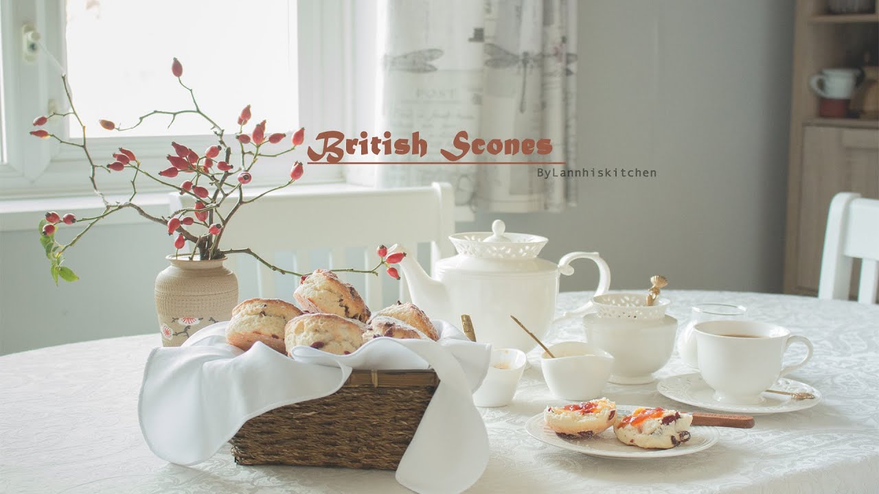 Perfect British Scones | Bánh Scone Anh Quốc by Lannhiskitchen