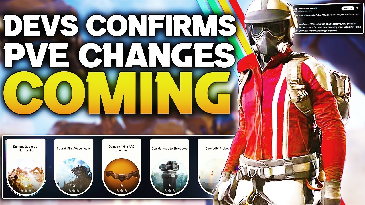 BIG PvE Changes Coming to Arc Raiders 👀 + New Trials