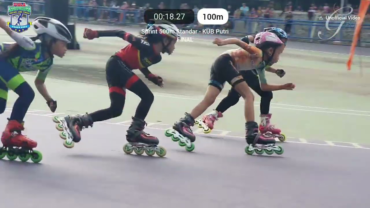 All Final Standard 500M, Kejuaraan Sepatu Roda Piala Kadisporapar Jateng 2023 #lombasepaturoda