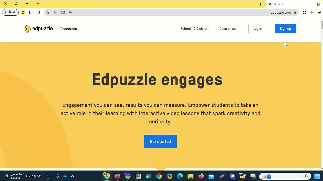 الدرس الرابع: كيفية مشاركة الطلاب رابط فيديو في منصة edpuzzle أو كود للصف ومتابعة الطلاب