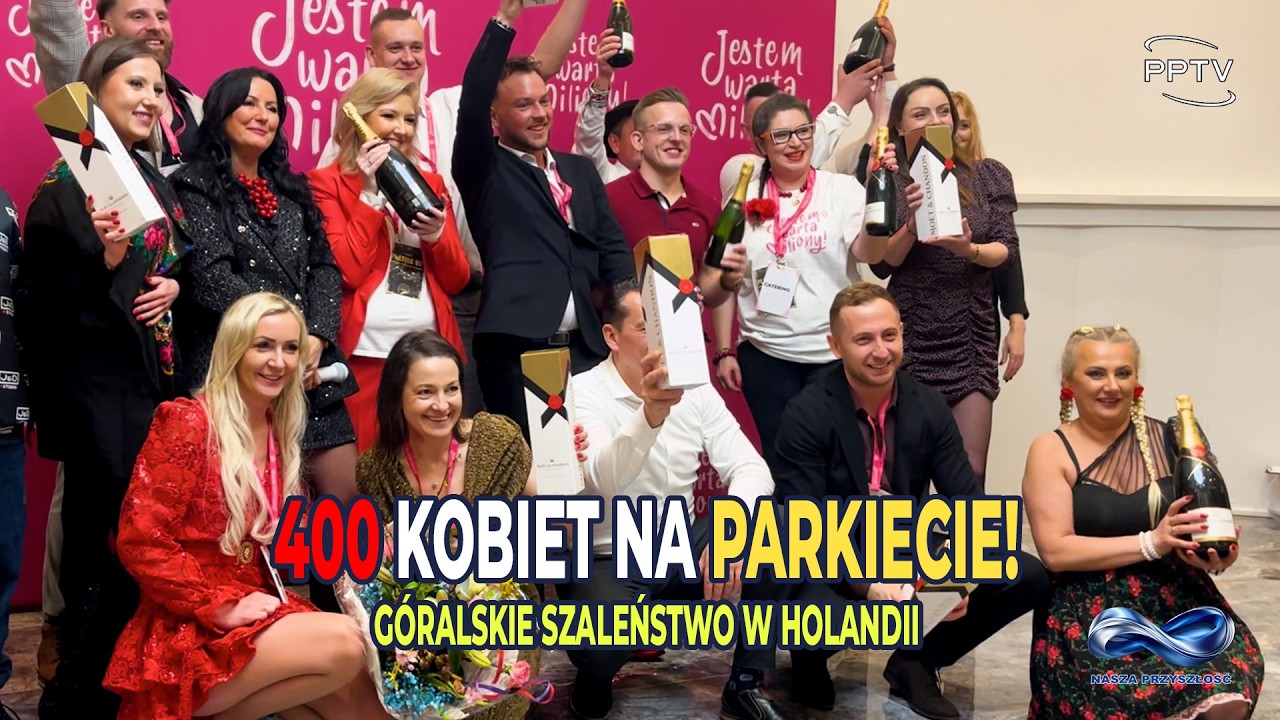Polacy świętują Dzień Kobiet. 400 kobiet i góralskie szaleństwo! Dancing z Góralami podbił Holandię