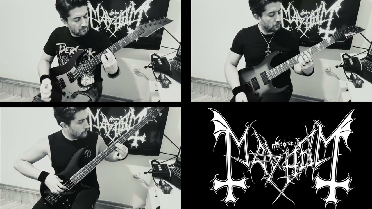 Mayhem - Crystalized Pain in Deconstruction - Guitars & Bass Cover