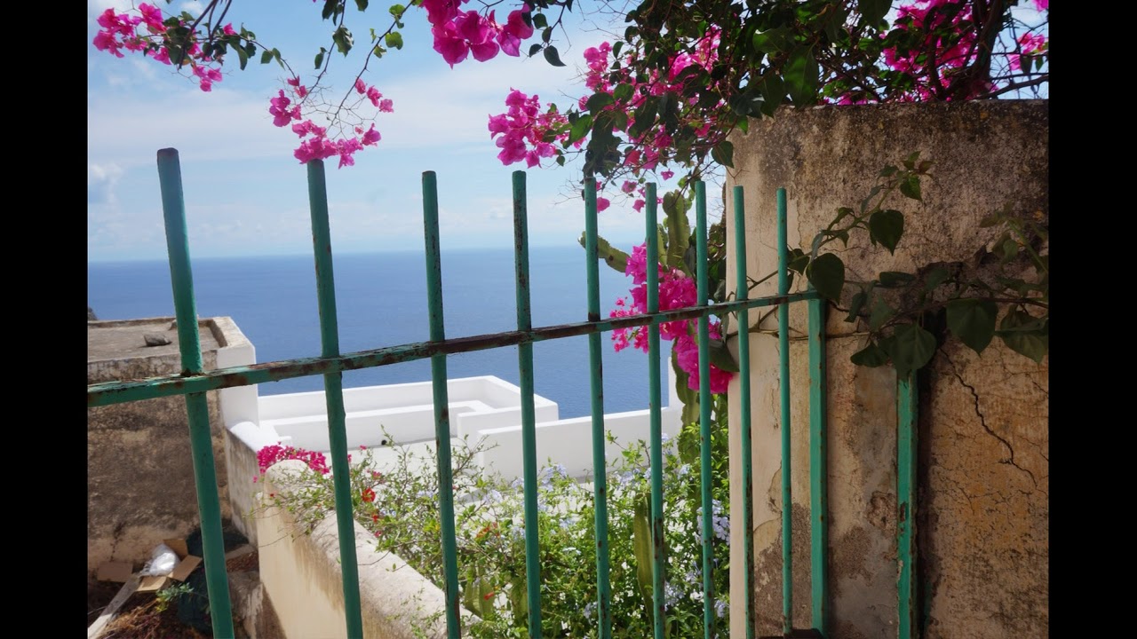 Filicudi,  Italy.  A walk through the very pretty traditional Aeolian hamlet of Stimpagnato.