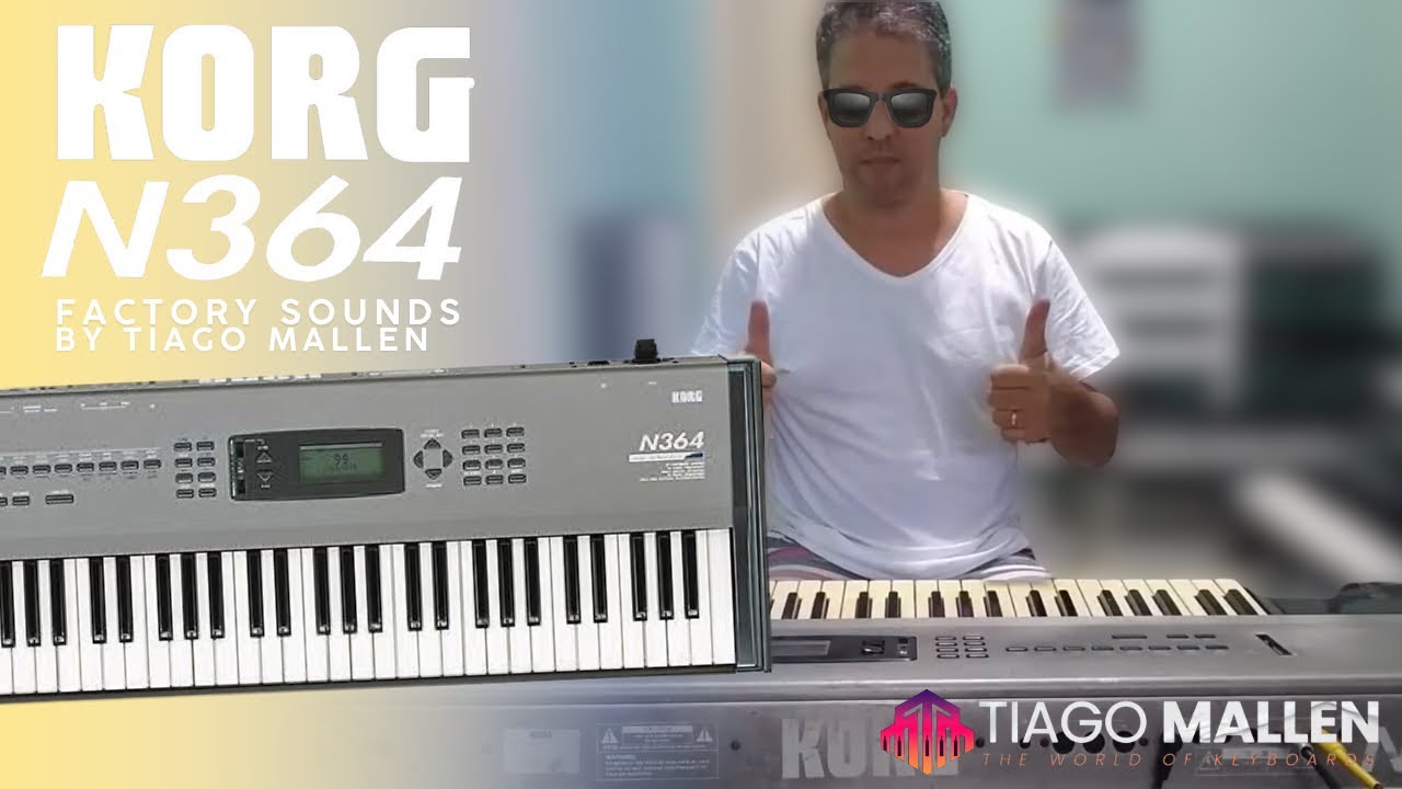 KORG N364/N264 - (FACTORY SOUNDS) by TIAGO MALLEN TEST SOUNDS @KorgOfficial #korg