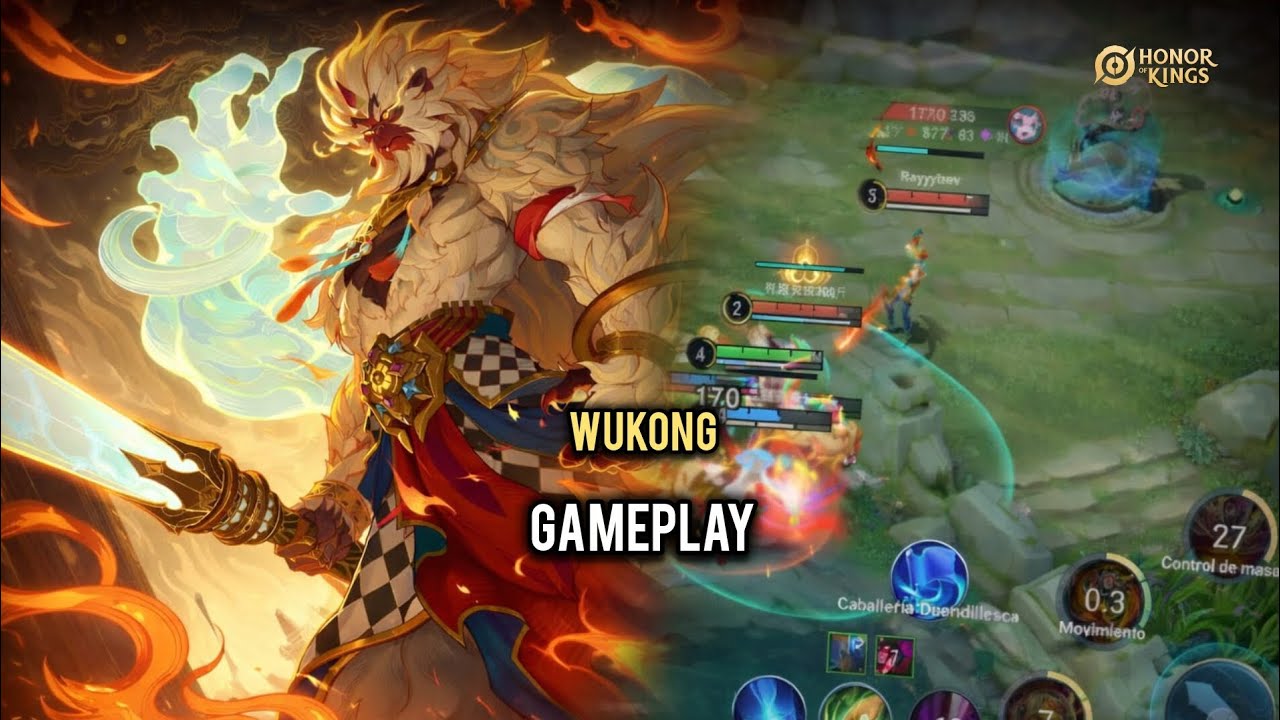 HOK : WUKONG / KILLER LINE GAMEPLAY | HONOR OF KINGS 
