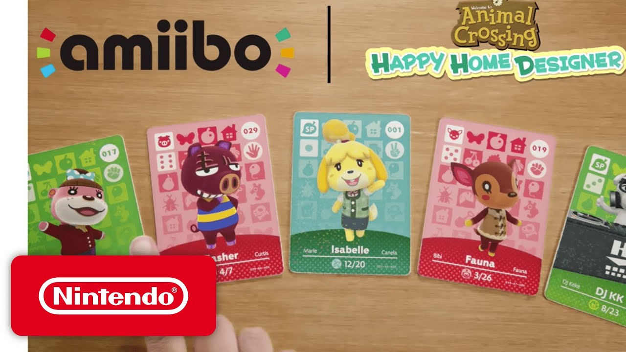 Animal Crossing: Happy Home Designer - Gameplay & amiibo Cards!