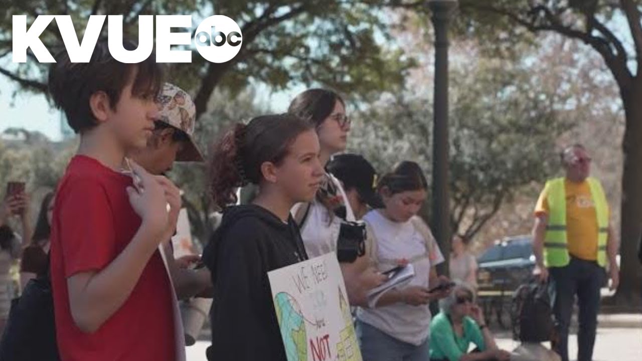 Central Texas students take part in more protests in Downtown Austin