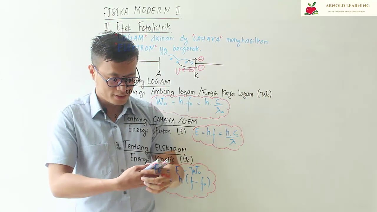 EFEK FOTOLISTRIK | TIDAK PERLU RIBET PAHAMI POIN-POIN PENTINGNYA SAJA!
