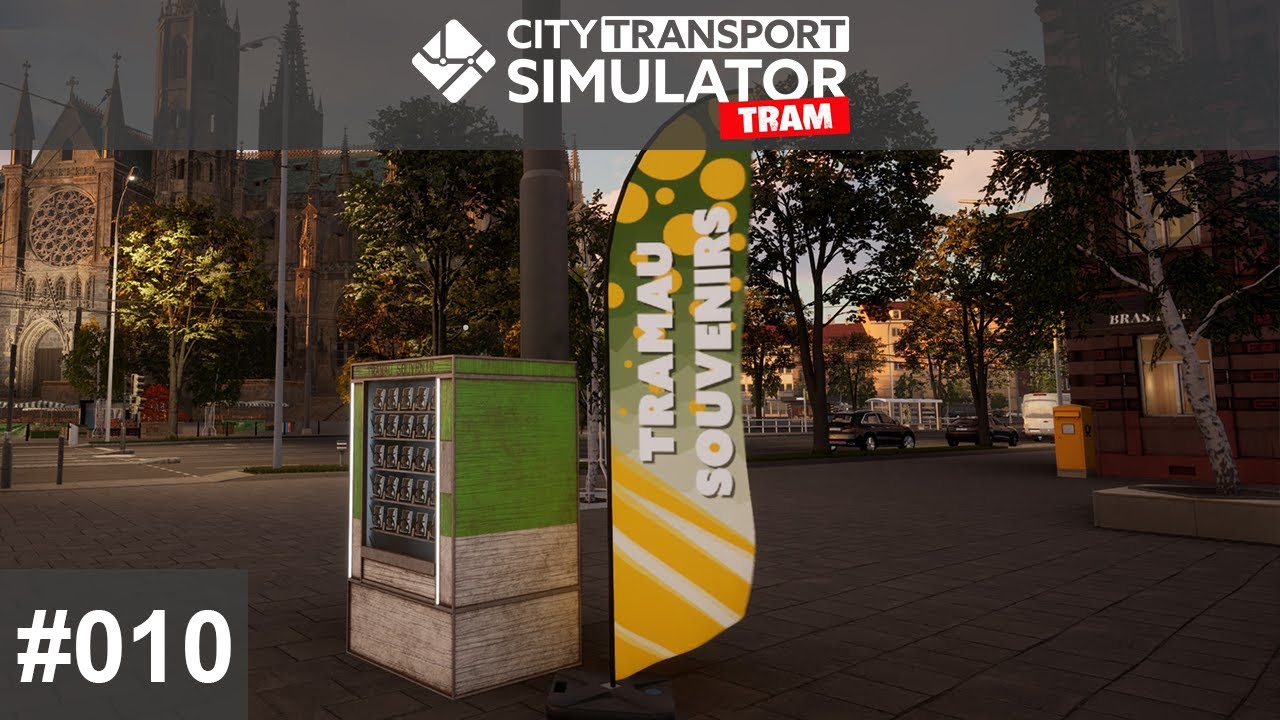 City Transport Simulator: Tram🚉 [#010] Auf der jagt nach Postkarten! [LET'S PLAY]