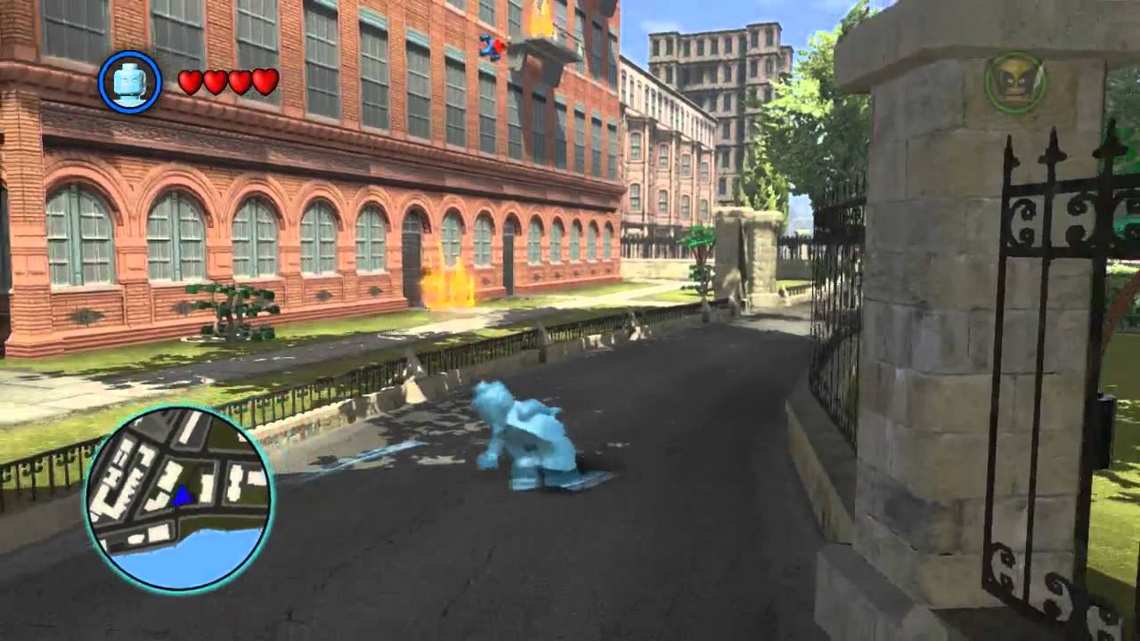 LEGO Marvel Super Heroes The Video Game - Iceman free roam