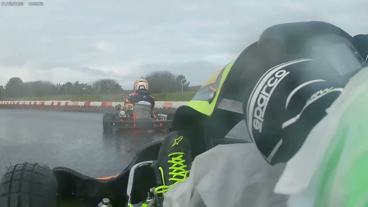 Practice at ESKC zip kart 900 honda gx160