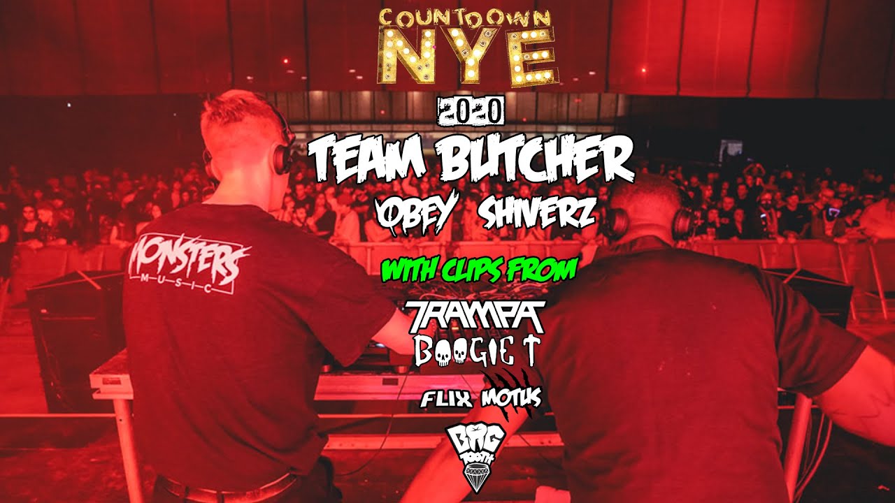 SHIVERZ b2b OBEY  // TEAM BUTCHER RETURNS // BIG TOOTH REAL RIDDIM MONTREAL NYE 2020 COUNTDOWN