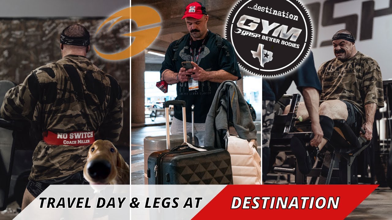 DALLAS TEXAS VLOG #1 | LEG DAY AT DESTINATION DALLAS