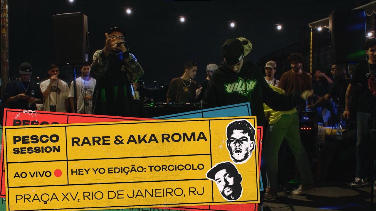 Pescosession ao vivo #1 - Rare Gnxt e AKA Roma