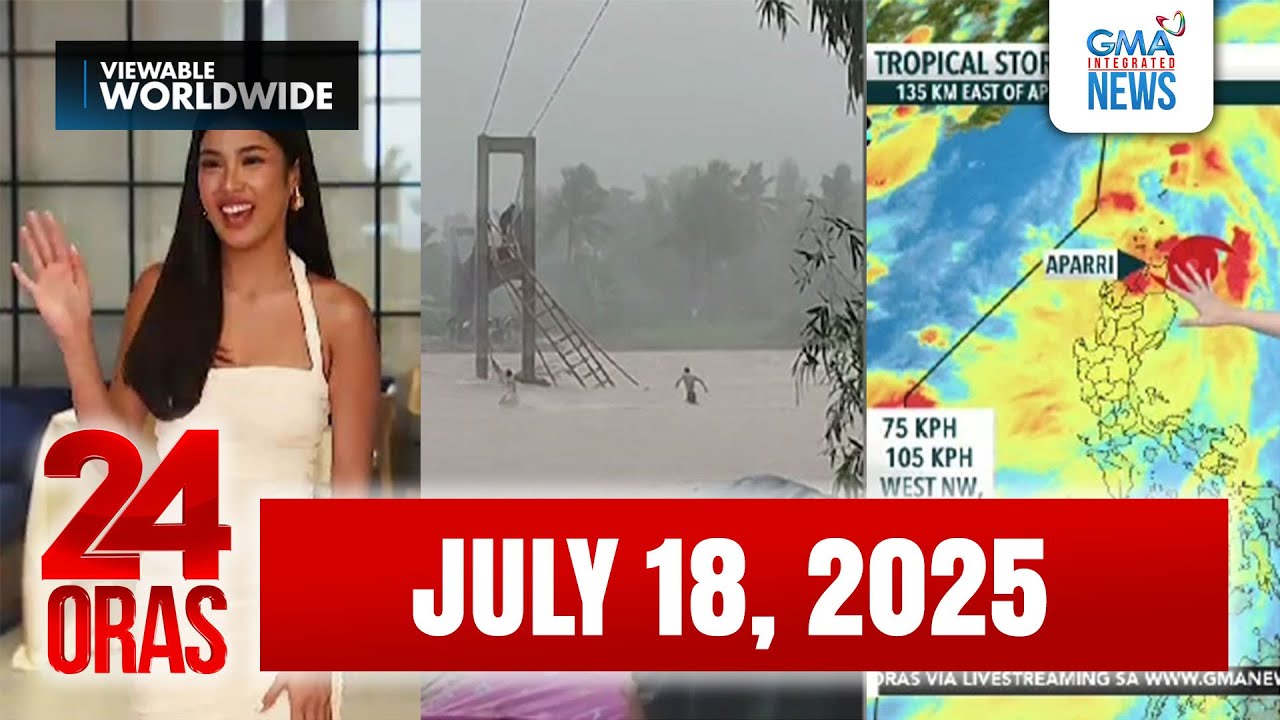 24 Oras Express: July 18, 2025 [HD]