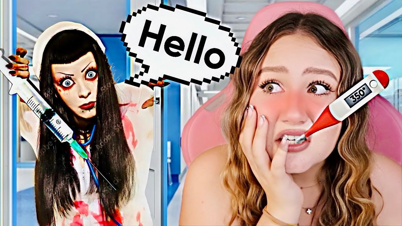 Эта медсестра пыталась убить меня в ROBLOX... ЗАЧЕМ?!?!