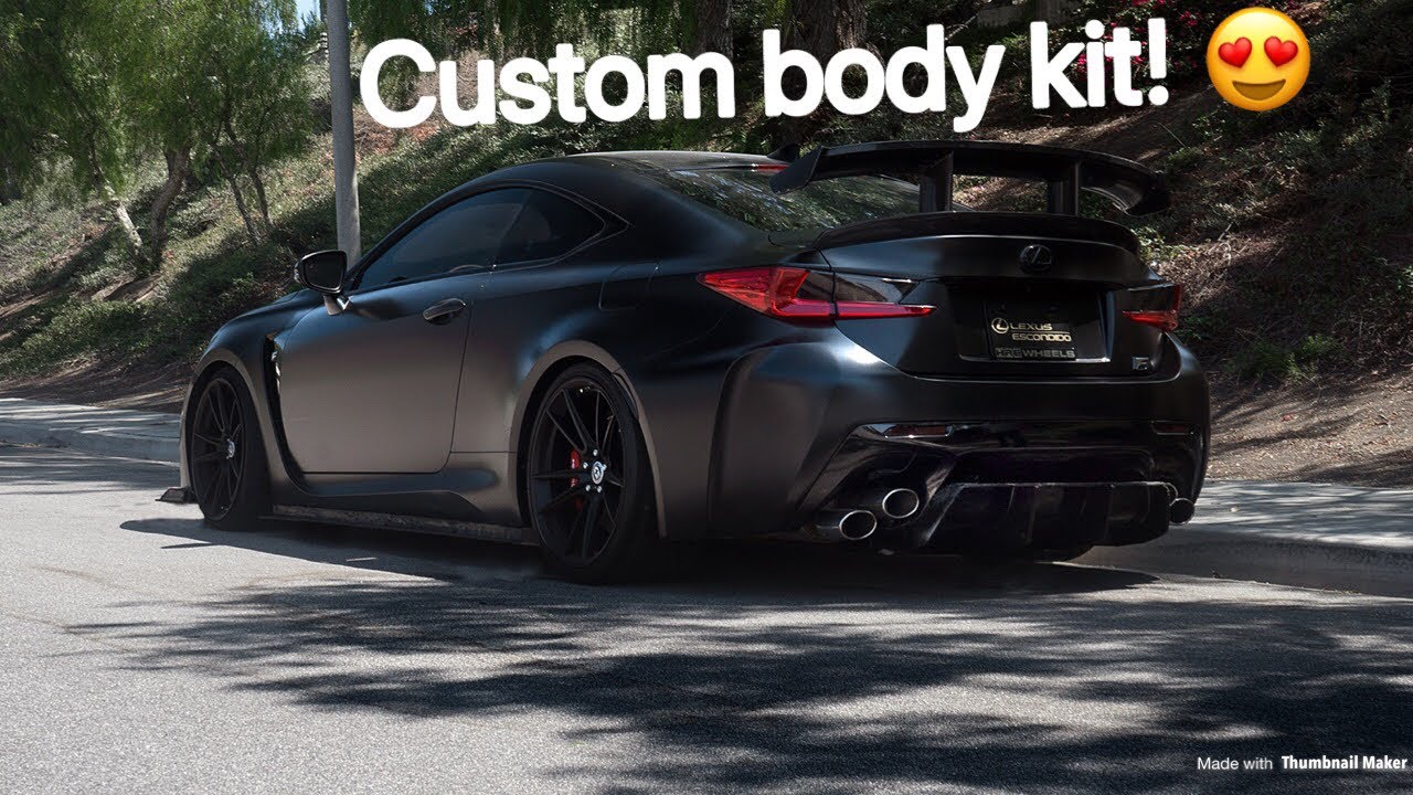 Lexus RCF Carbon Fiber Splitter Development: Part 2