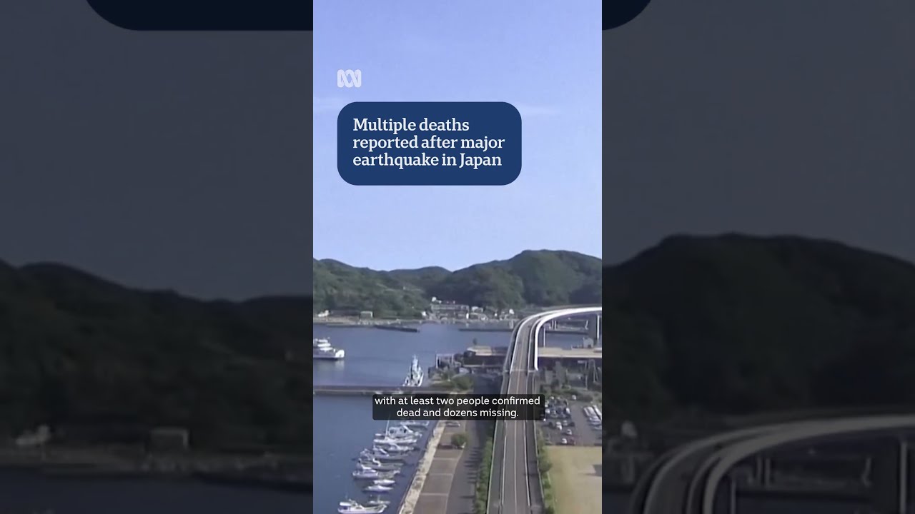 Multiple deaths reported after major earthquake in Japan | ABC NEWS