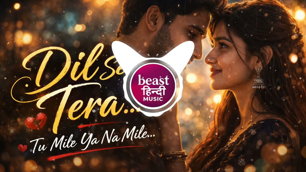 Dil Se Tera ❤️ | New Hindi Romantic Song 2026 | Heart Touching Love Song | Bollywood Style