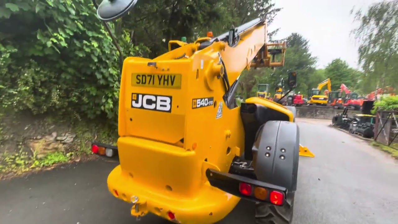 JCB 540-170 17m telehandler walk around video for sale JD Brown Plant and Machinery