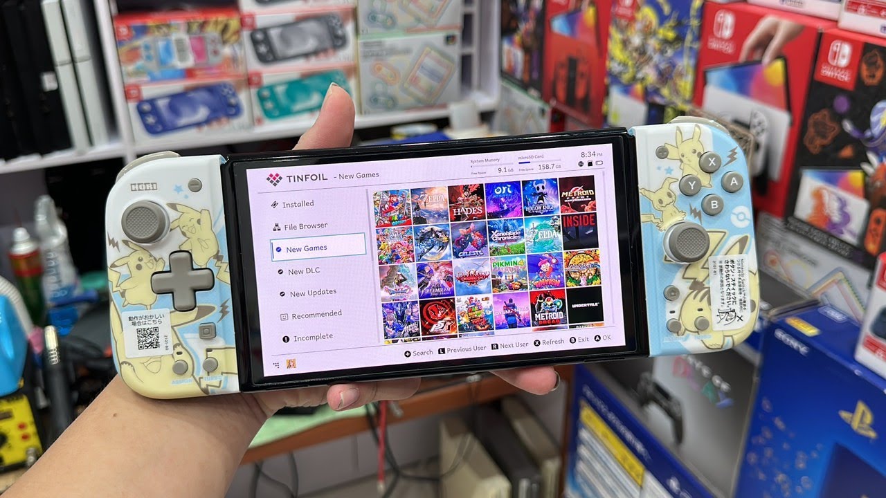 Nintendo Switch HACK: đổi thông tin HOST TINFOIL