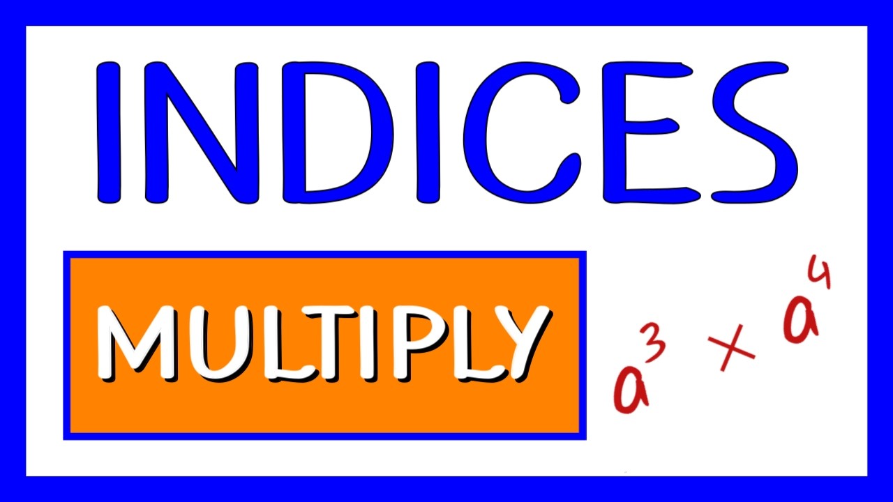 Laws of Indices | Multiplying | GCSE Maths | The Online Maths Tutor