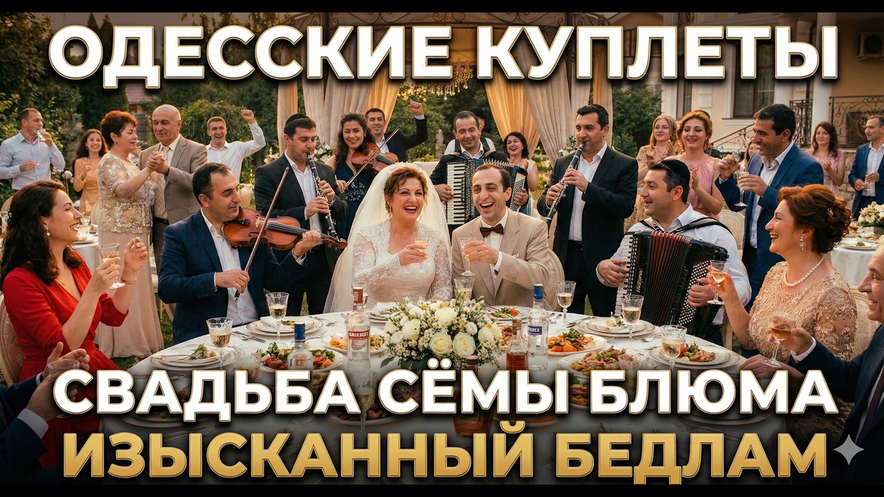 🎶 Свадьба Сёмы Блюма или Изысканный бедлам. Песня за Одессу. Odessa Song