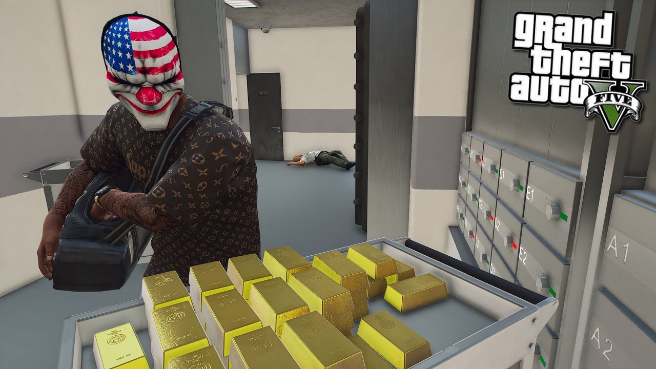 The Betta Bank Heist (2025) - ограбление банка GTA 5! Как установить мод на ограбление банка в ГТА 5