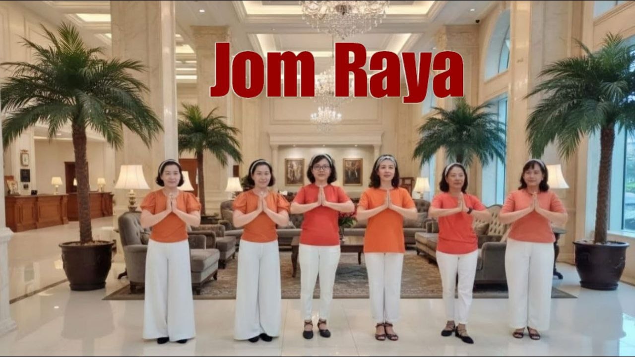 Jom Raya Line Dance (demo & count)