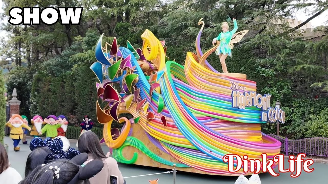 Disney Harmony in Color Parade at Tokyo Disneyland