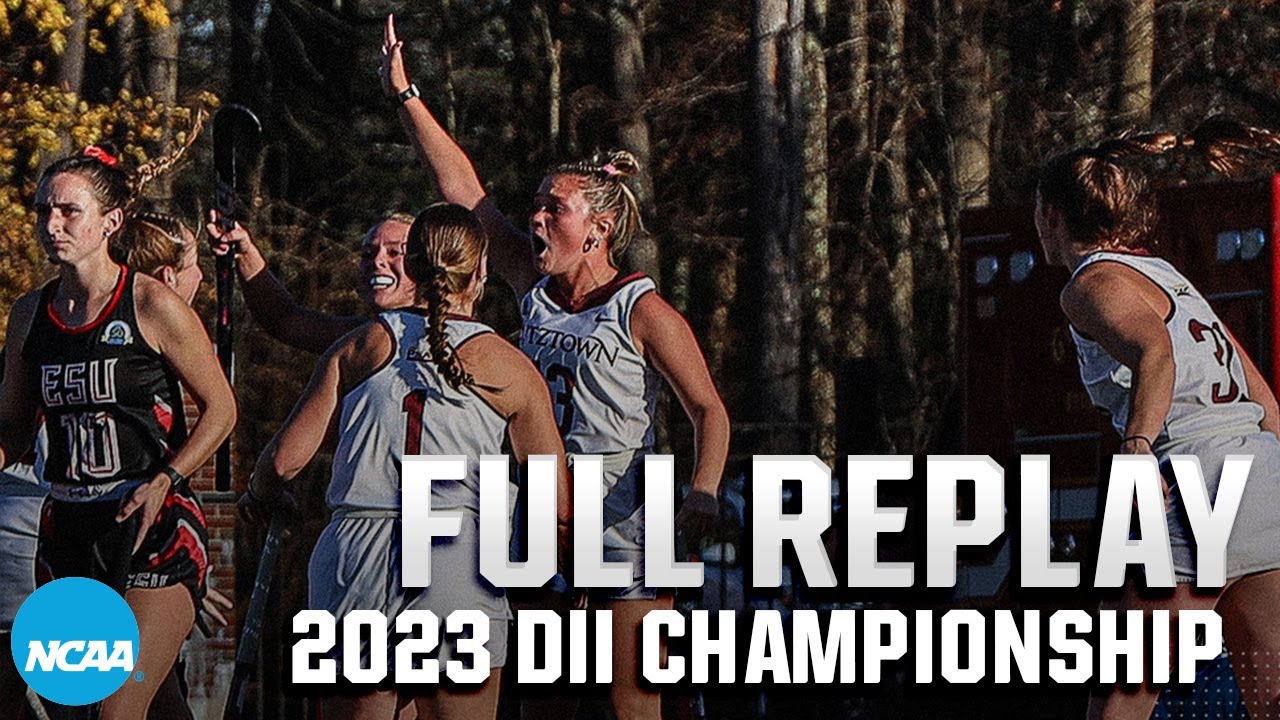 Kutztown vs. East Stroudsburg: 2023 NCAA DII field hockey championship | FULL REPLAY