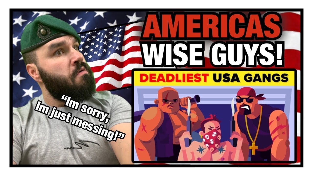 British Marine Reacts To Deadliest Gangs in the USA