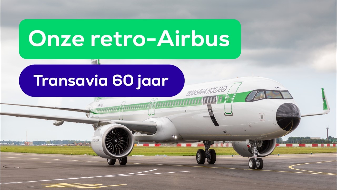 Het VERHAAL achter onze RETRO-AIRBUS | Van toen tot nu: de T is tijdloos