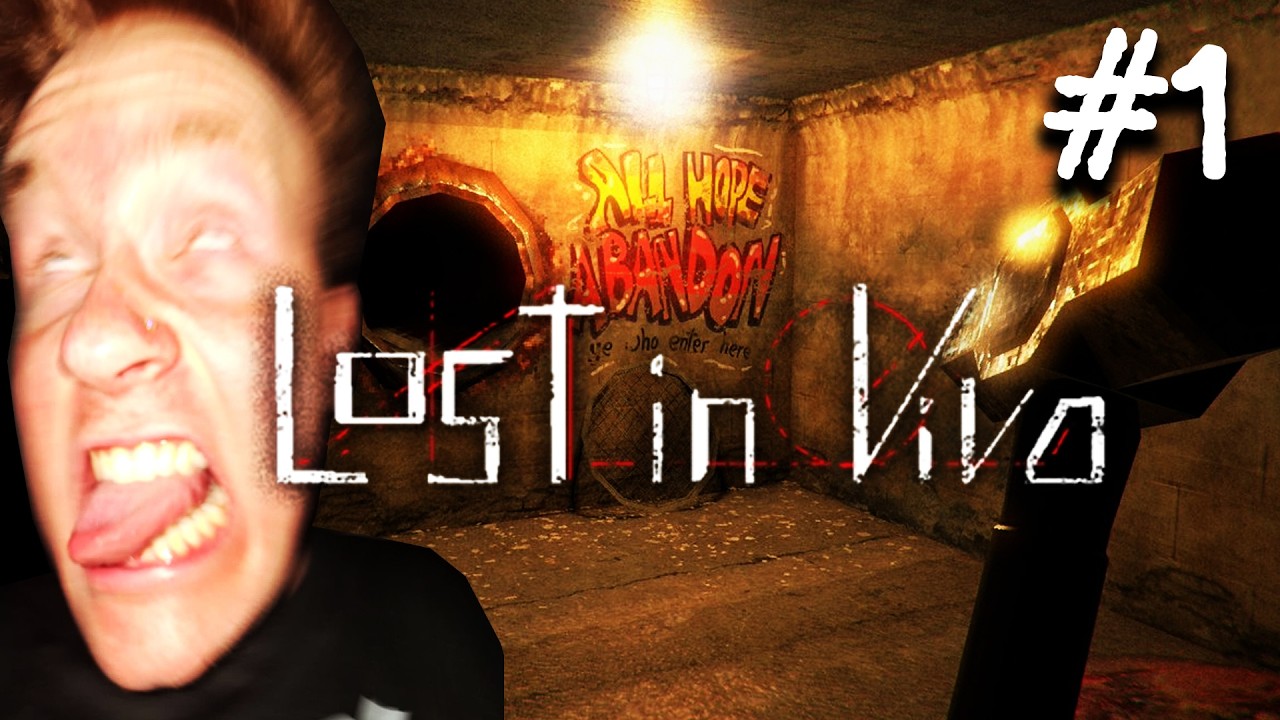 WELCOME TO MY FIRST VIDEO, I PLAY SCARY GAME │ Lost in Vivo - Part 1