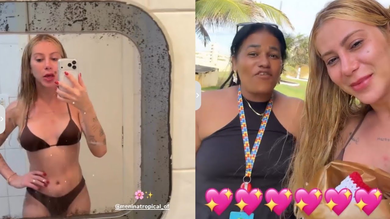 APOLINE DIVULGOU OS BIQUÍNIS DE UMA MOÇA HUMILDE.